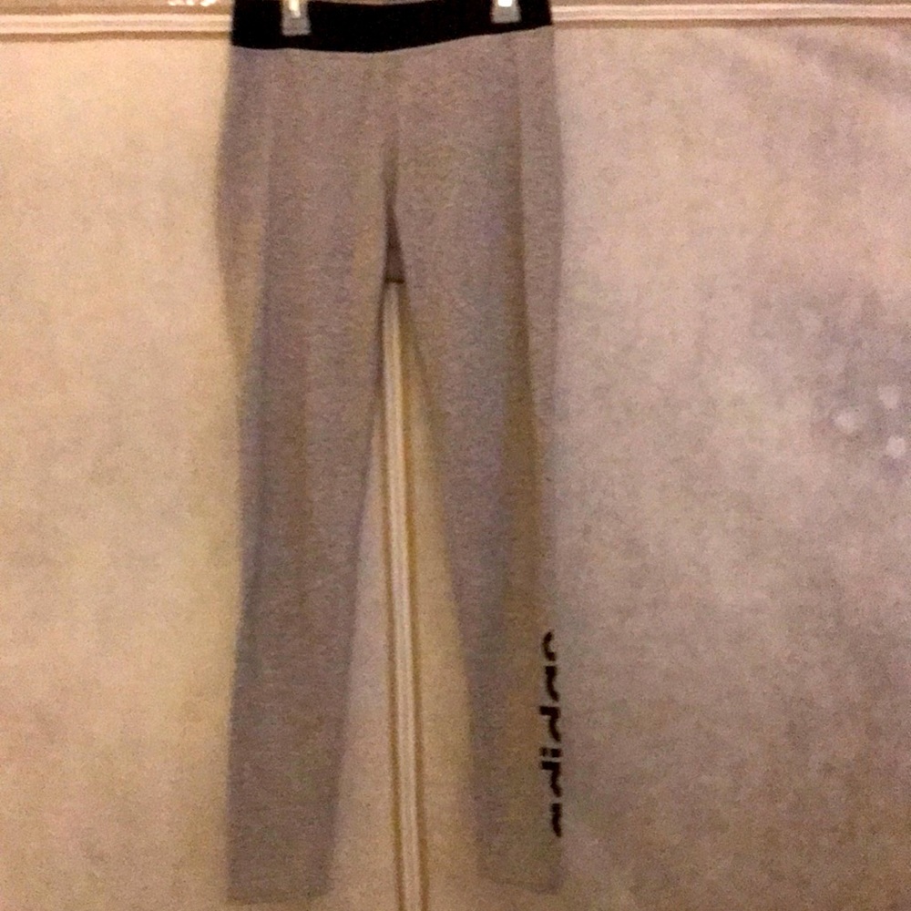 Grey Adidas leggings